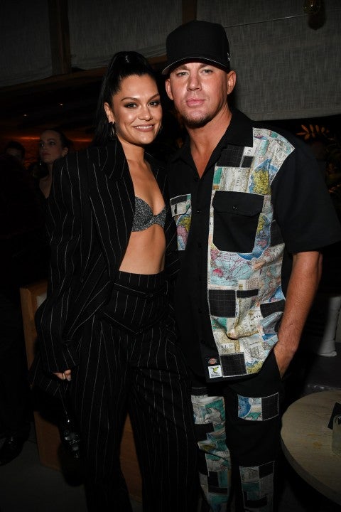 Jessie J and Channing Tatum at grammy afterparty