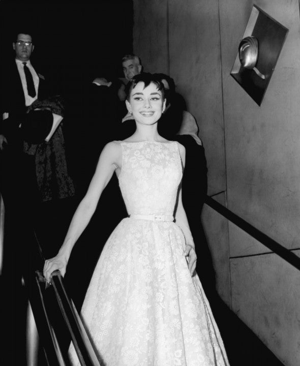 Audrey Hepburn at 1954 oscars