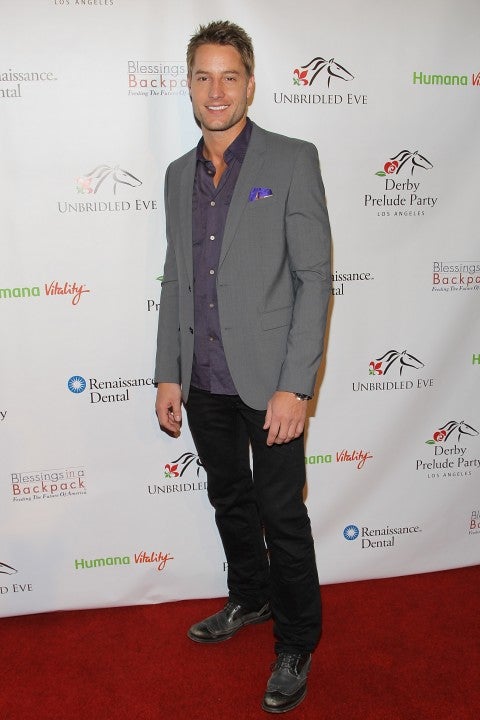 justin hartley at the 5th Annual Unbridled Eve Derby Prelude Party in January 2014