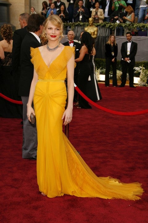 michelle williams at 2006 oscars