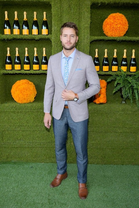 Justin Hartley at the Eighth Annual Veuve Clicquot Polo Classic 