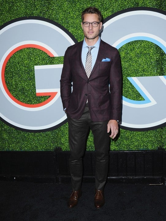 justin hartley at the 2017 'QQ' Men of the Year Party