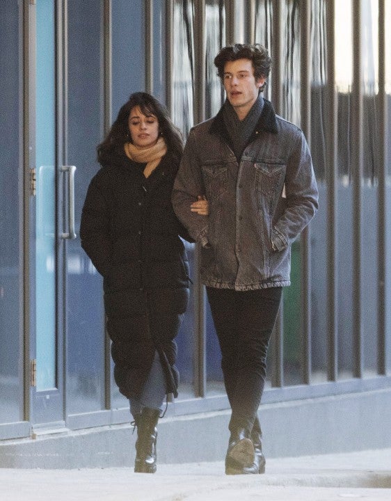 Camila Cabello and Shawn Mendes in toronto on 12/30