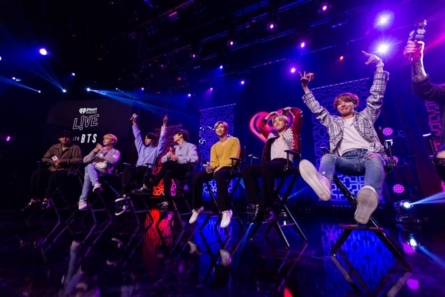 BTS at iheartradio live