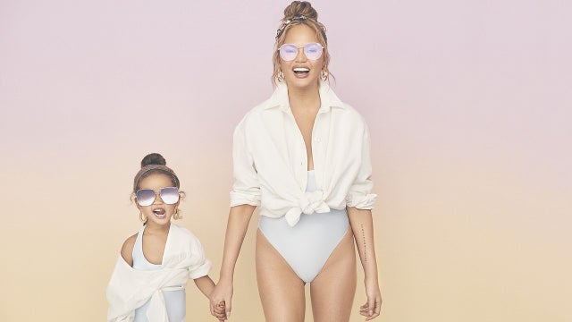 Chrissy Teigen and Luna in Quay campaign 1280