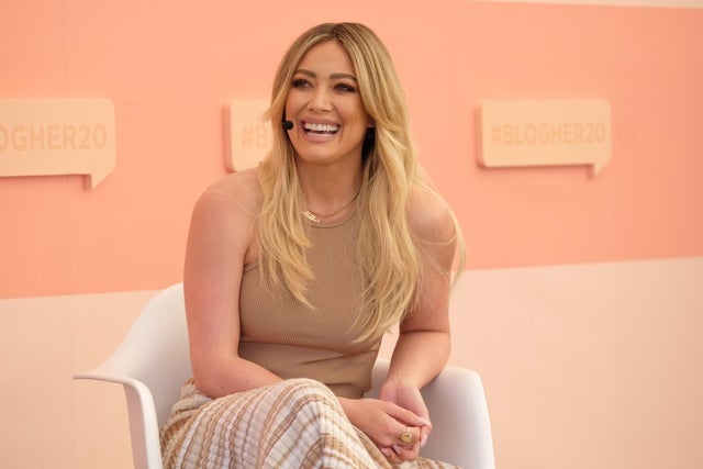 hilary duff at blogher20 health