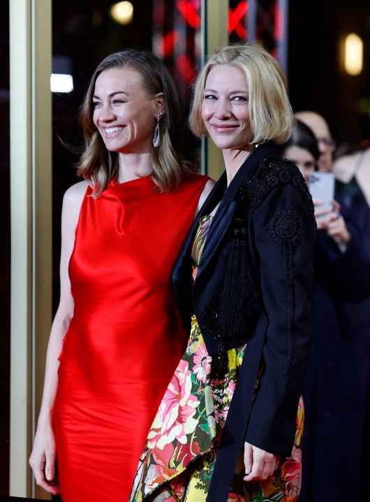 Yvonne Strahovski and Cate Blanchett 