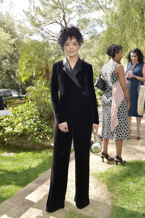Tessa Thompson at Diane von Furstenberg and Academy Museum of Motion Pictures Host 6th Annual Oscars Luncheon