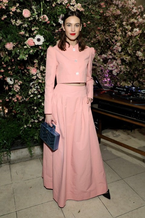 Alexa Chung at the Netflix and Net-A-Porter x Next In Fashion launch event