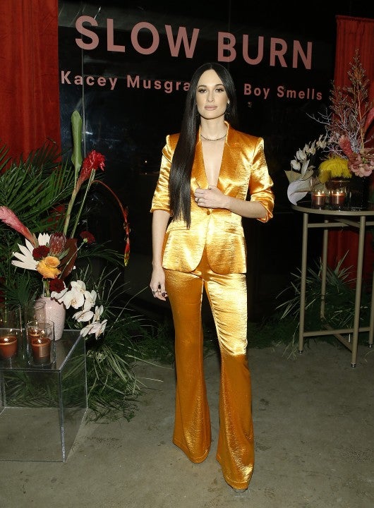 Kacey Musgraves at Slow Burn Boy Smells candle launch party