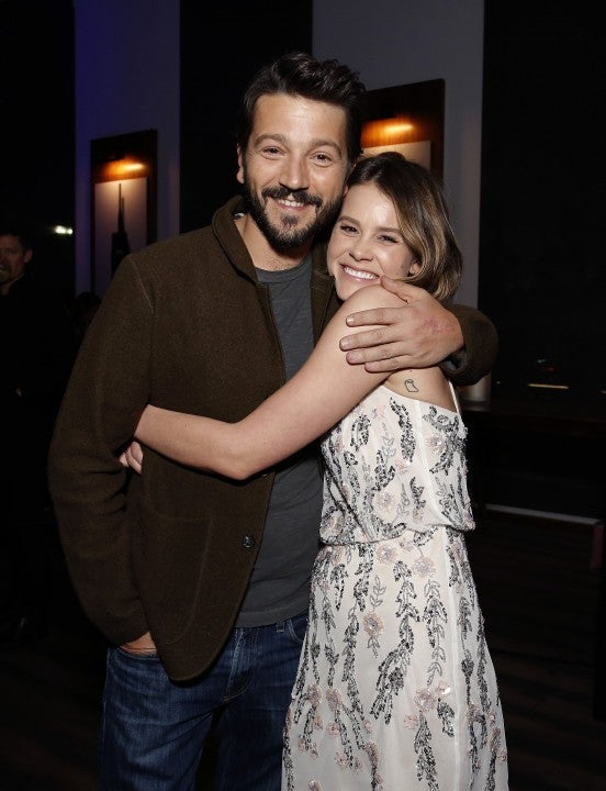Diego Luna and Sosie Bacon attends a special screening of "NARCOS: MEXICO"