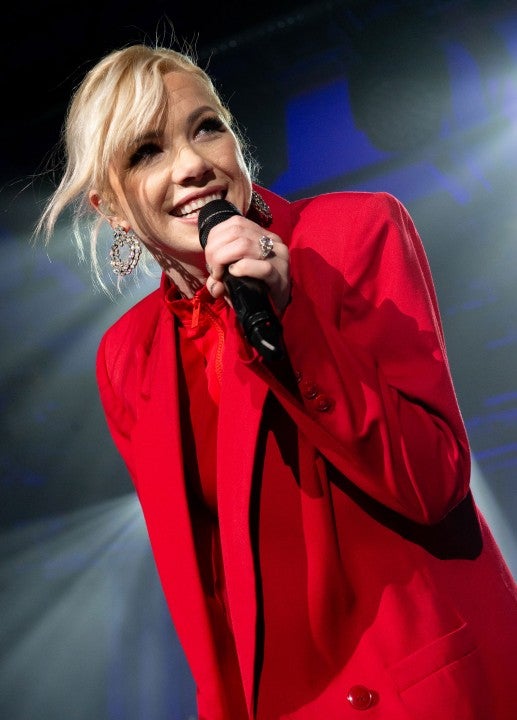 Carly Rae Jepsen performs at Victoria Warehouse in London