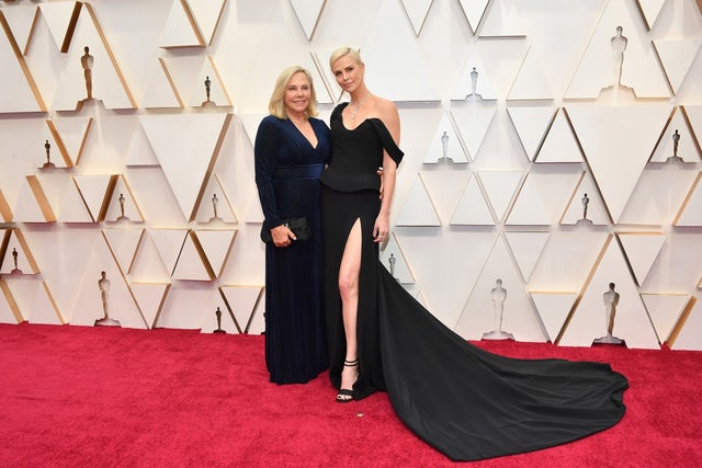 Gerda Jacoba Aletta Maritz and Charlize Theron 2020 Oscars
