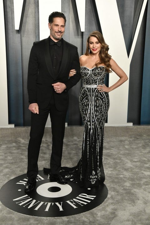 Joe Manganiello and Sofía Vergara at the 2020 Vanity Fair Oscar Party