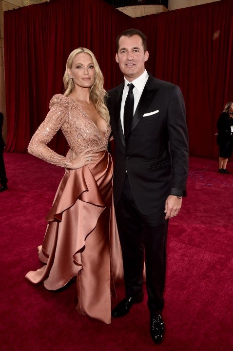Molly Sims and Scott Stuber at the 92nd Annual Academy Awards