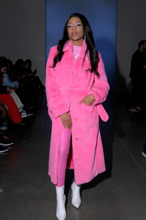 Lil Mama during nyfw