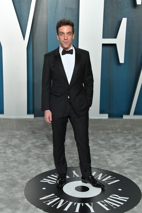B.J. Novak at the 2020 Vanity Fair Oscar party
