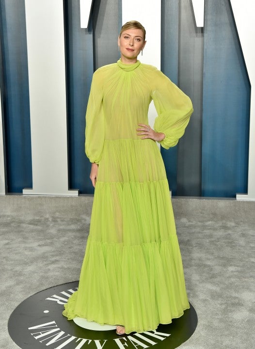 Maria Sharapova at the 2020 Vanity Fair Oscar Party