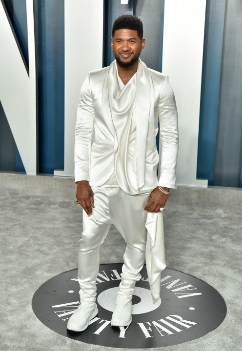 Usher at 2020 vf party