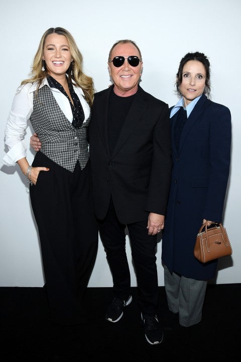 Blake Lively and Julia Louis-Dreyfus with michael kors