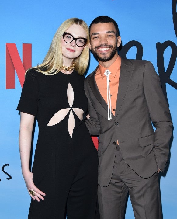 Elle Fanning and Justice Smith at the special screening of Netflix's "All The Bright Places"
