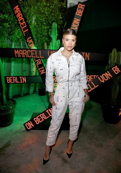 Sofia Richie at marcell von berlin store opening