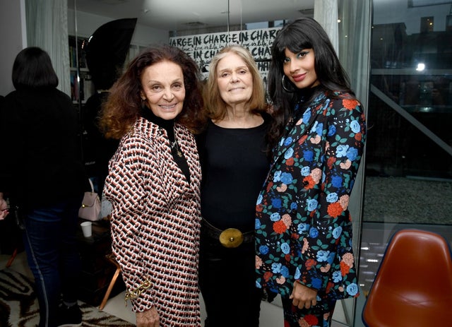 Diane Von Furstenberg, Gloria Steinem and Jameela Jamil