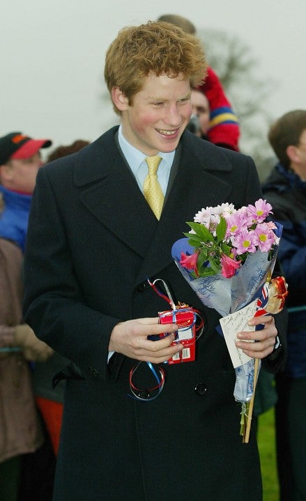 prince harry christmas 2002