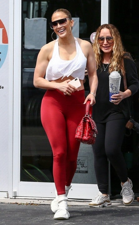 Jennifer Lopez leaves her miami gym on 3/3