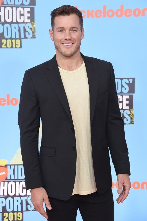 Colton Underwood at Nickelodeon Kids' Choice Sports 2019