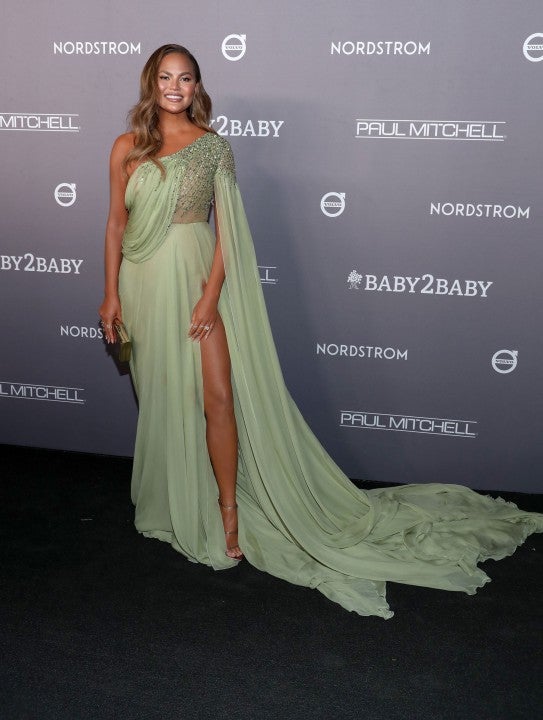 Chrissy Teigen at the 2019 Baby2Baby Gala