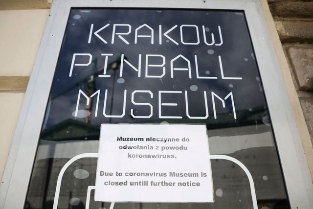 Krakow Pinball Museum closed
