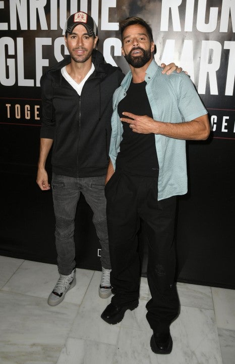 Enrique Iglesias and Ricky Martin