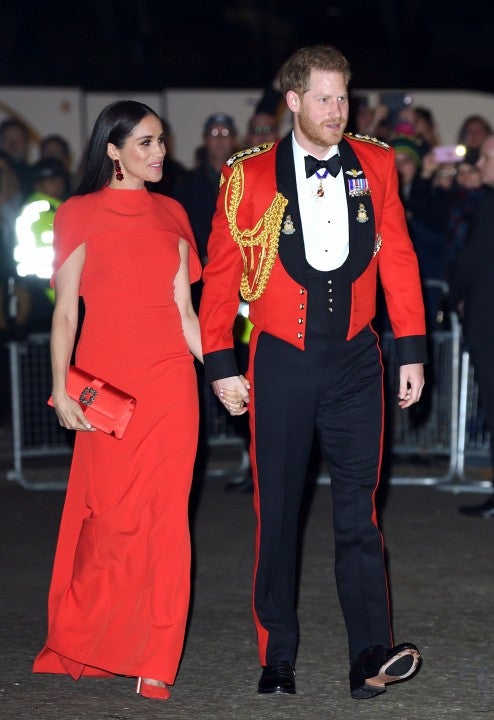 The Duke And Duchess Of Sussex at Mountbatten Music Festival