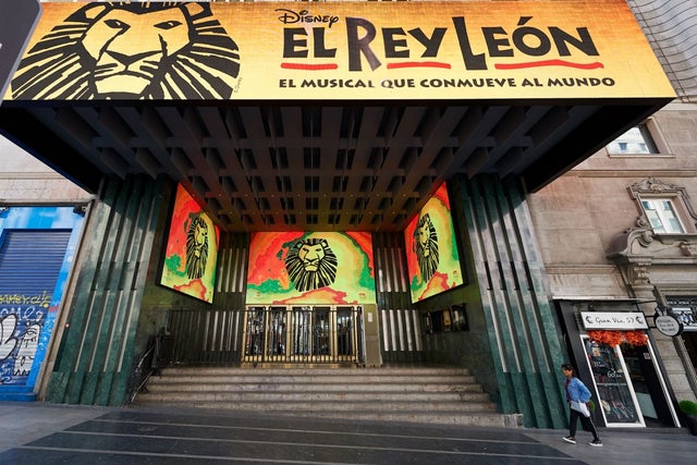 Lope de Vega Theater where Lion King (Rey Leon) was canceled
