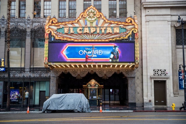 The El Capitan Theatre closed