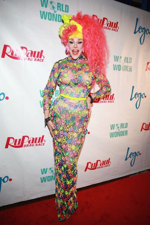 Thorgy Thor at RuPaul's Drag Race Season 8 Finale Party