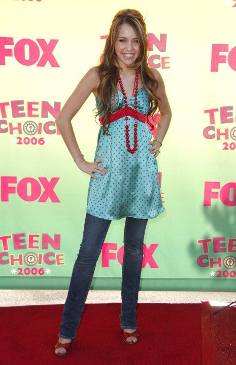 miley cyrus at 2006 Teen Choice Awards 