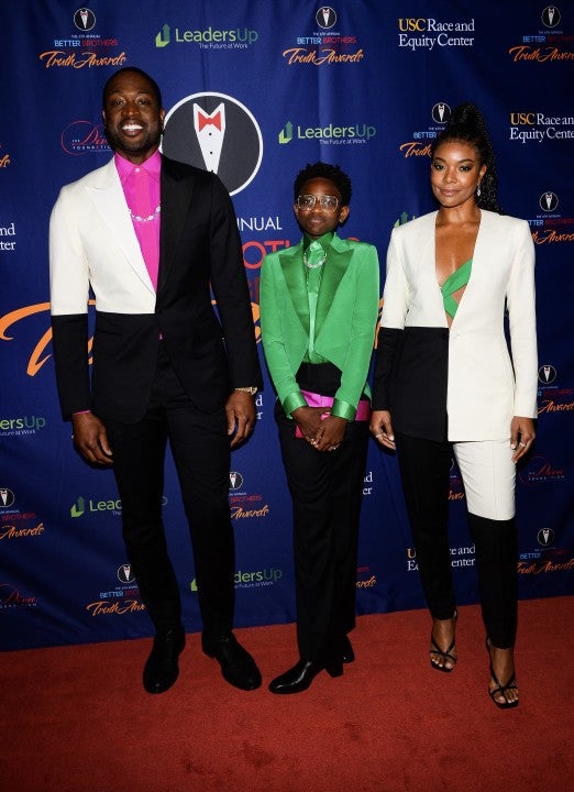 Dwyane Wade, Zaya Wade and Gabrielle Union at The Sixth Annual Truth Awards