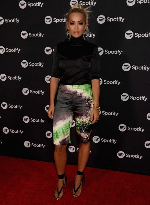 Rita Ora at the Spotify Supper during CES 2019 