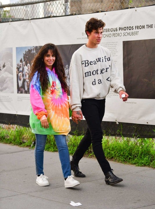 Camila Cabello and shawn mendes in july 2019