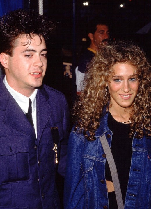Robert Downey, Jr. and Sarah Jessica Parker in 1985