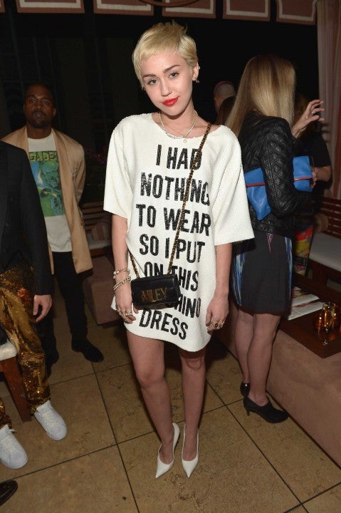 miley cyrus at the Daily Front Row's Fashion Los Angeles Awards Show in West Hollywood
