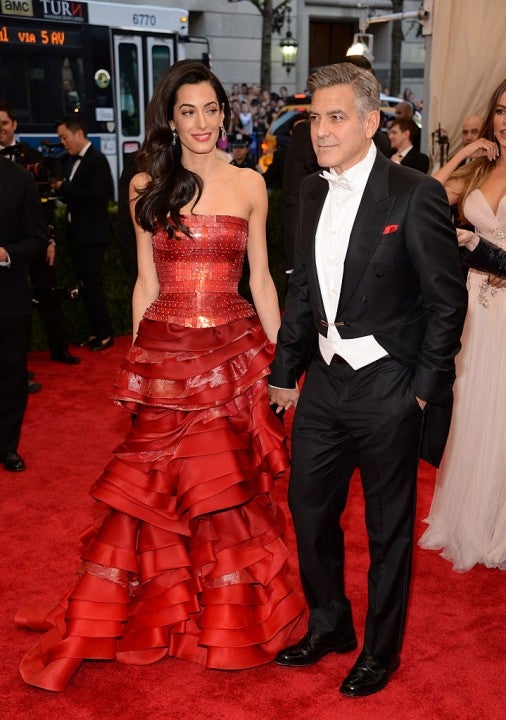 George and Amal Clooney 2015