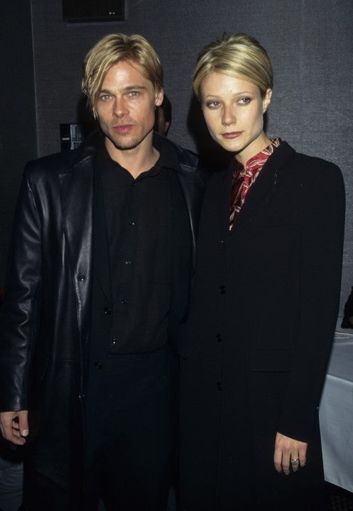 Brad Pitt and Gwyneth Paltrow at the devil's own premiere