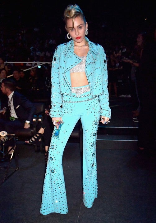 Miley Cyrus at the 2017 MTV Video Music Awards