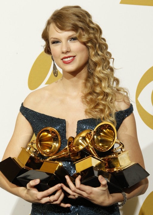 taylor swift at the 2010 GRAMMYs