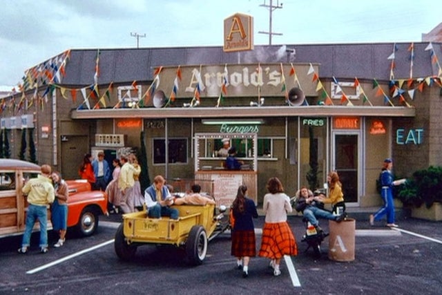 'Happy Days' - arnolds drive in