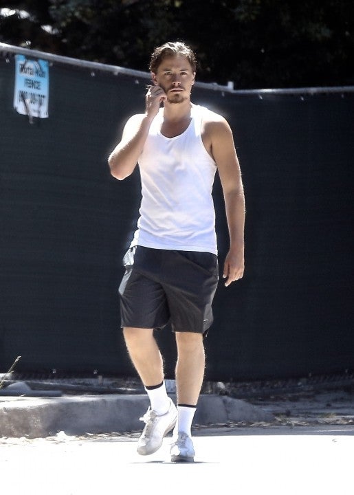 cole sprouse after workout in la on 5/24