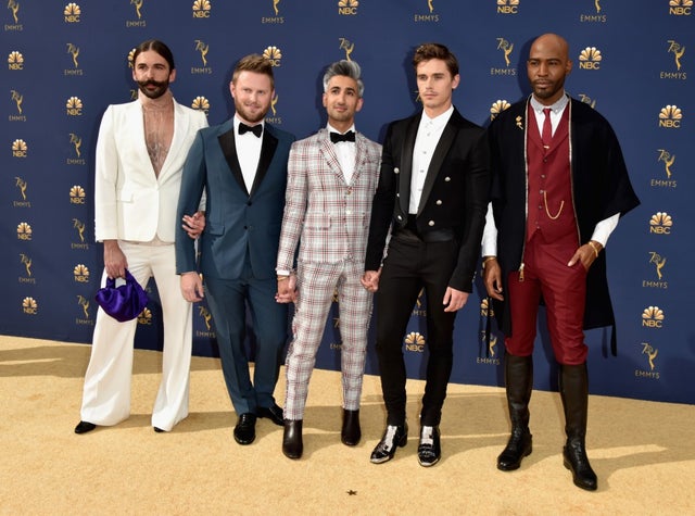 queer eye stars at 2018 emmy awards